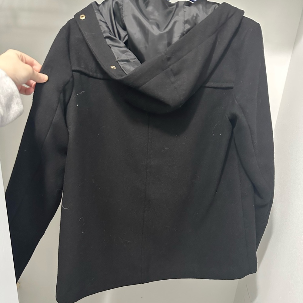 Zara Basic Wool Coat - image 4